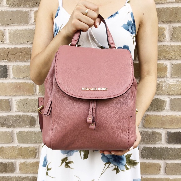 Gaby’sBags👜💕- Michael Kors Leather Backpack Pink - Picture 6 of 8